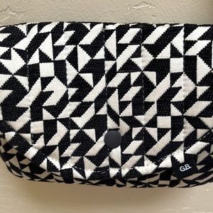 Gene Bunger Cross Body Black& White Adjustable bag From The Sonoran Collection
